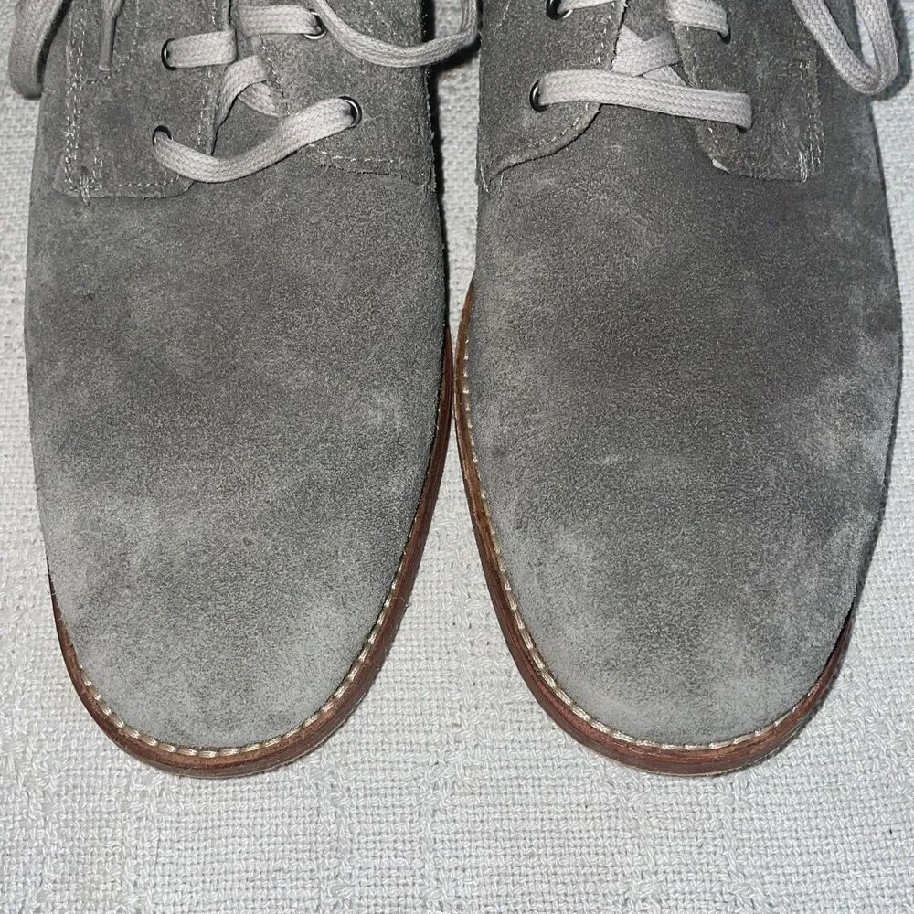 Cole Haan Grand 360 Men’s Dress Shoes Size 11.5 M Gray Suede Leather Going Out